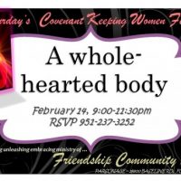 CKW ‘A Whole-Hearted Body’ Notes